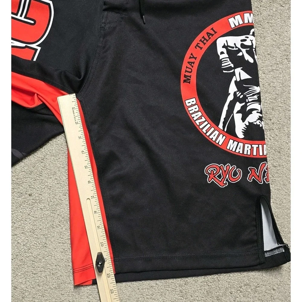 BMAC Martial Arts Mens Shorts 35 XL Training‎ Samurai MMA Muay Thai Grappling